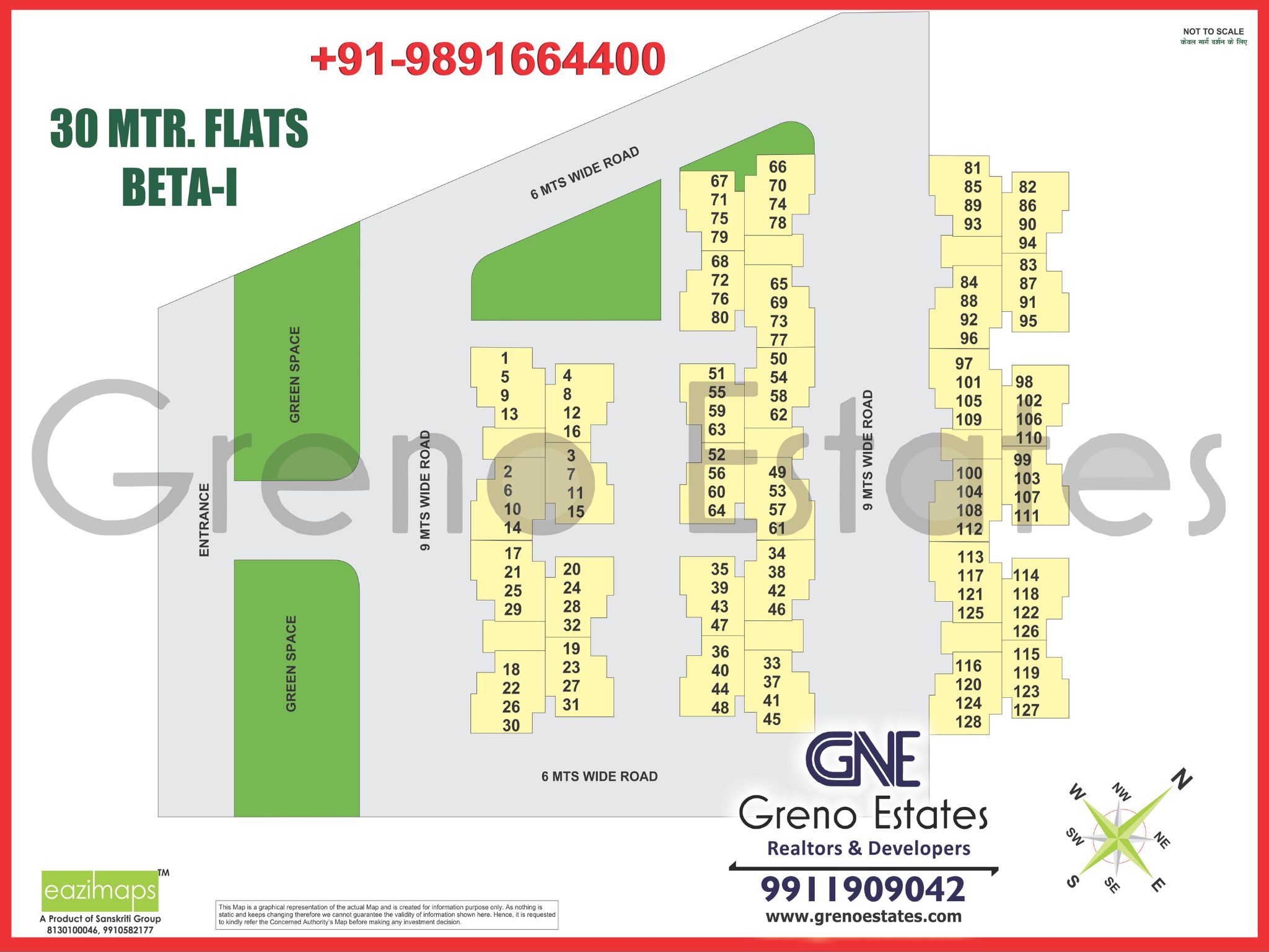 30MTR. FLATS BETA-1